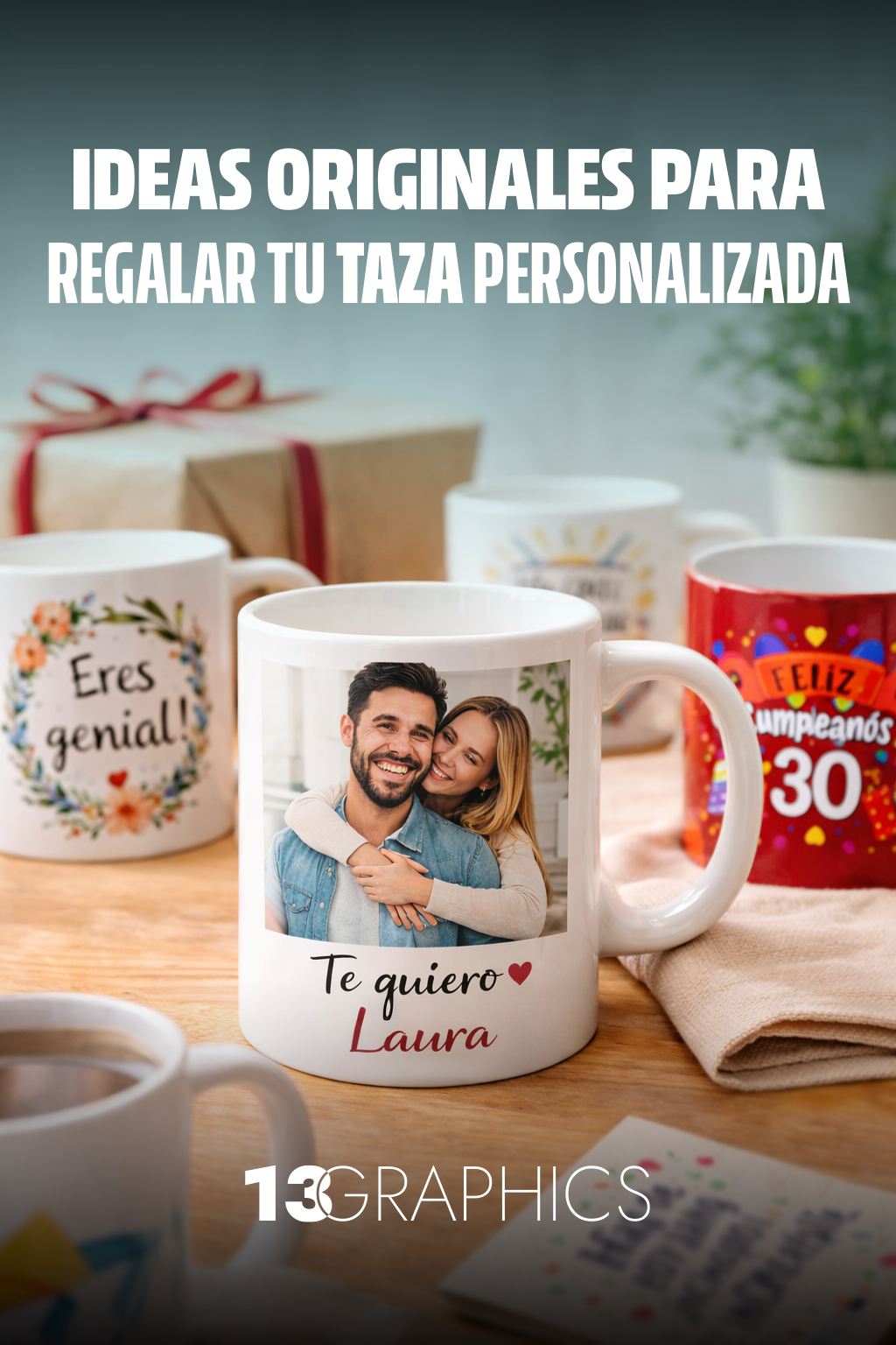 Ideas originales para regalar una taza personalizada