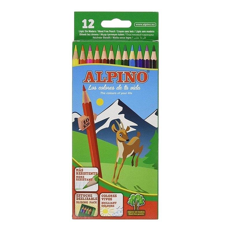 12x LÁPICES DE COLORES - ALPINO