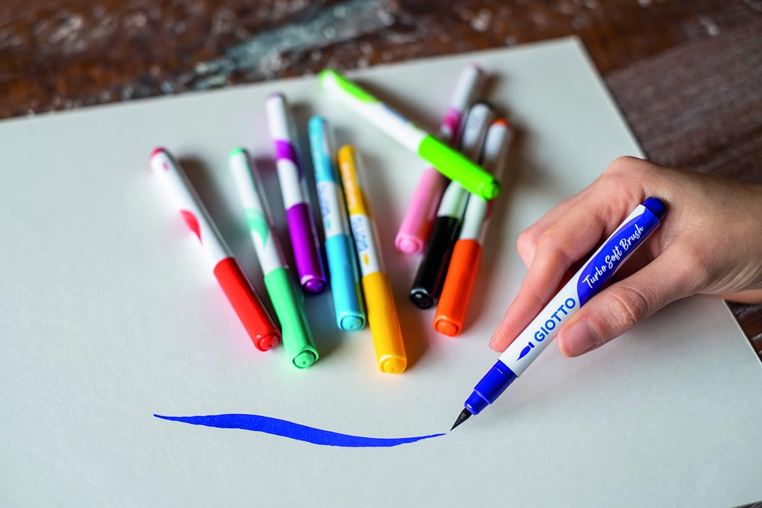 ROTULADORES GIOTTO TURBO SOFT BRUSH