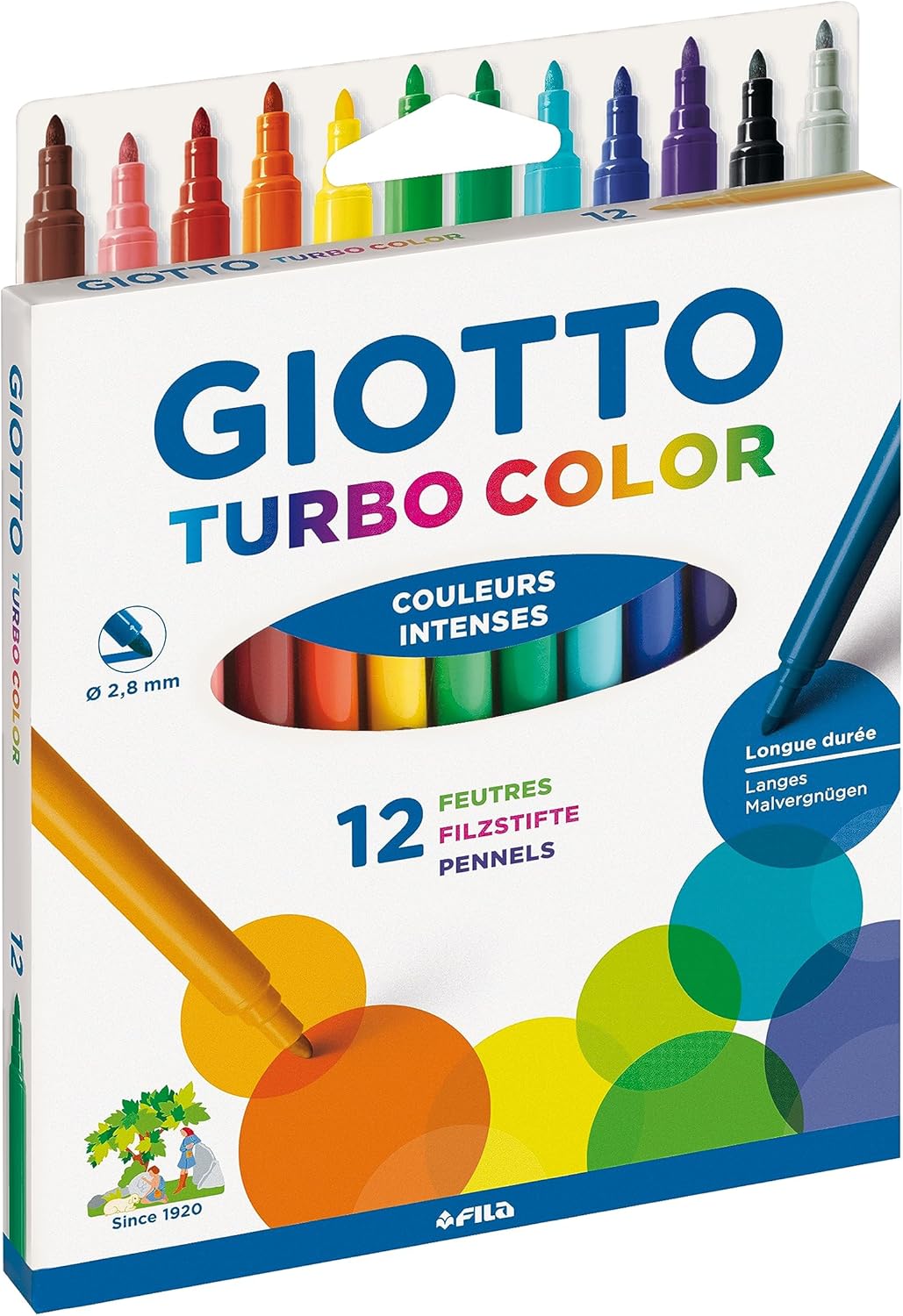 GIOTTO TURBO COLOR X12 ROTULADORES