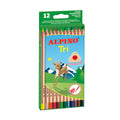 12x LÁPICES DE COLORES TRIANGULAR - ALPINO TRI
