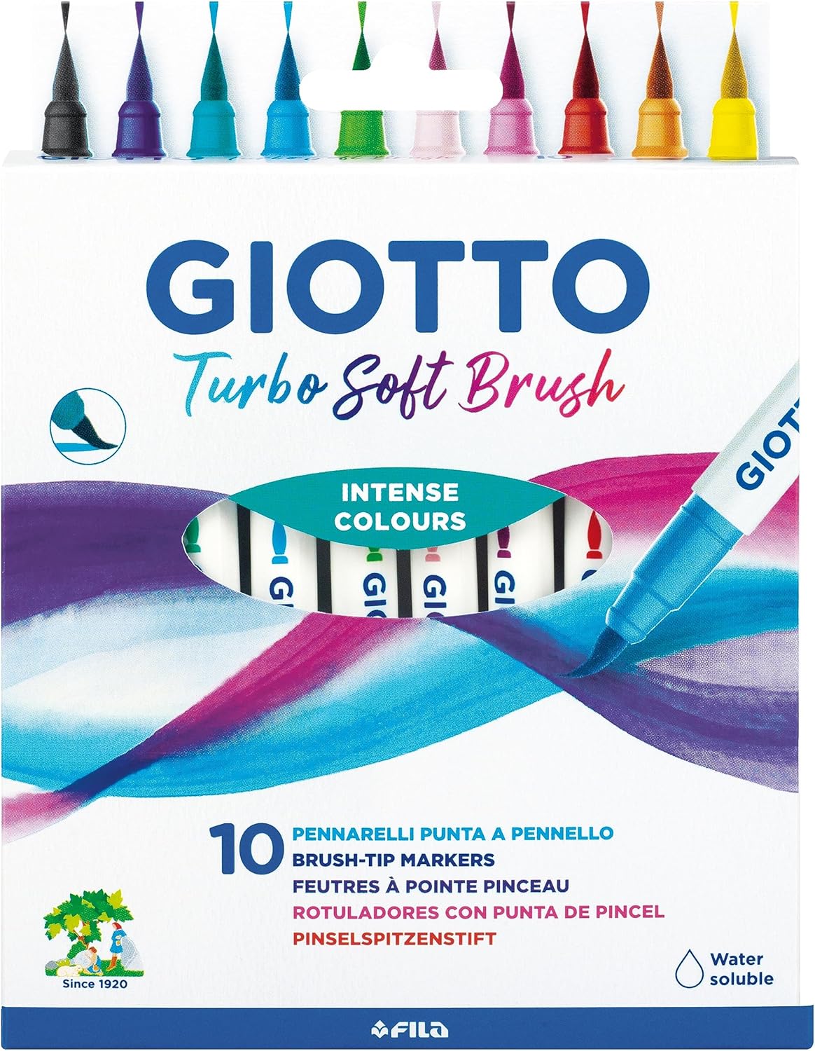 ROTULADORES GIOTTO TURBO SOFT BRUSH