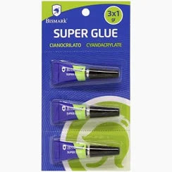 Bismark Pegamento Instantáneo Super-Glue 1 gr Blister 3 Ud