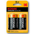 Pila Alcalina D Kodak Xtralife LR20 1.5V Blister 2uds